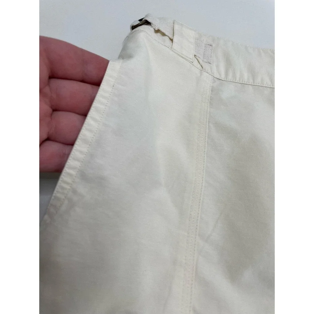 Fashion Bug Y2K Cream Embroidered Floral Dragonfly Utility Mini Skirt Fairy 14